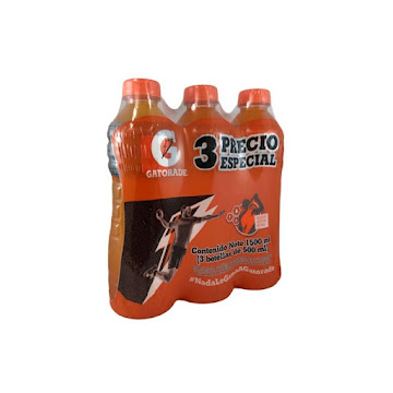 //OFERTA GATORADE SURTIDO BOTELLA TRIPACK X500ML. PRECIO ESPECIAL  
