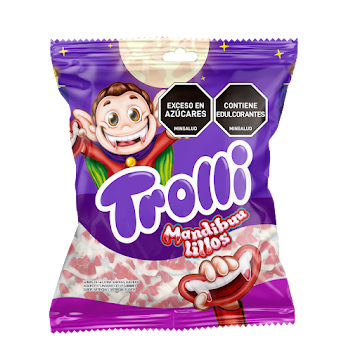 Gomas Trolli   Madibulillos Paquete x 40 gr 