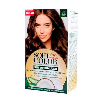 Tinte Wella Soft Color Castaño Claro N° 50 Sin Amoniaco x 1 und  