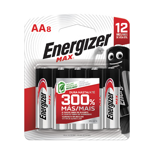 Pila Energizer Max Aa x   8 und