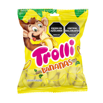 Gomas Trolli Bananas 24   Bolsas X 70g  