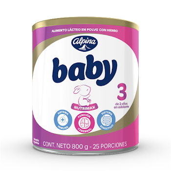 Fórmula Infantil Alpina Baby Nutrimax Etapa 3 x 800 gr  