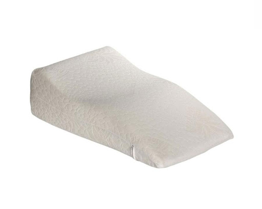 COJIN ELEVAPIERNAS Relax Time Bolsa x 1 Cojín diseñado para elevar las piernas y mejorar la circulación, ideal para descanso, recuperación postoperatoria y alivio de hinchazón. Su estructura de espuma viscoelástica proporciona soporte ergon