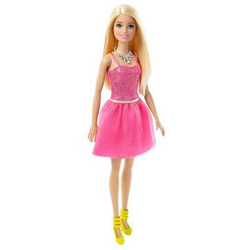 Solo Online Muñeca Barbie  Glitz   Rosado X 1 Unidad 