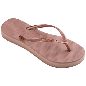 Sandalias Havaianas Slim   Flatform Lila T39-40 x 1 par 