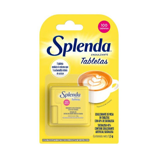 Endulzante SPLENDA   Tabletas Sin Calorías x100Und