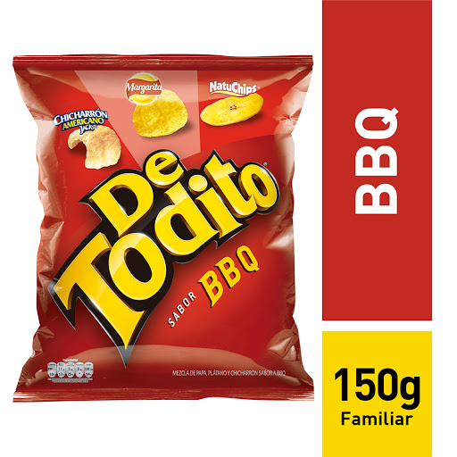 Pasabocas De Todito BBQ x 150 gr