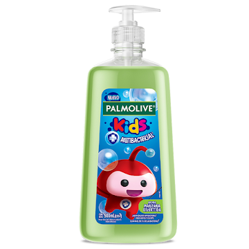 Jabón Líquido Niños Palmolive Manos y Cuerpo Botella x 500 ml  