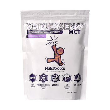 Ketoessens Mct Mezcla Concentrada de Coco Nutrabiotics Doypack x 300 gr  