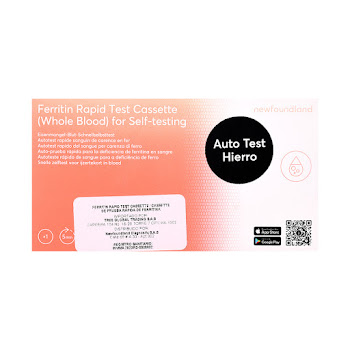 Auto Test Newfoundland   Deficiencia de Hierro Caja x 1 und 