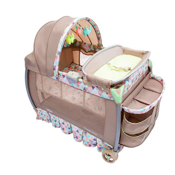 Solo Online Corral Cuna Bebesit   Travel Elite Color Azul X 1 Unidad 