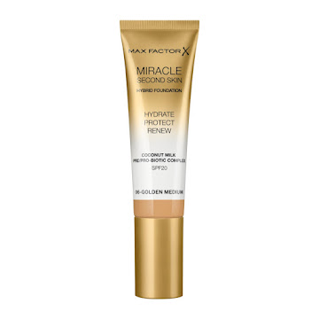Base Max Factor Miracle Second Skin Mf Gold-Med #6 x 30 ml  