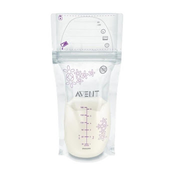 Bolsas Avent Preesterilizadas Para Almacenar Leche Materna x 25 und  