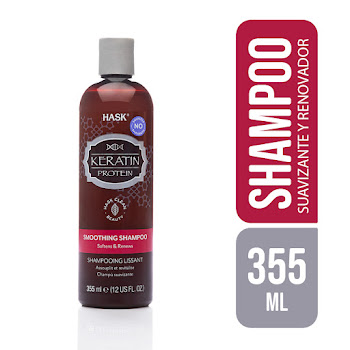 Shampoo Hask Suavizante De Keratina Frasco x 355 ml  