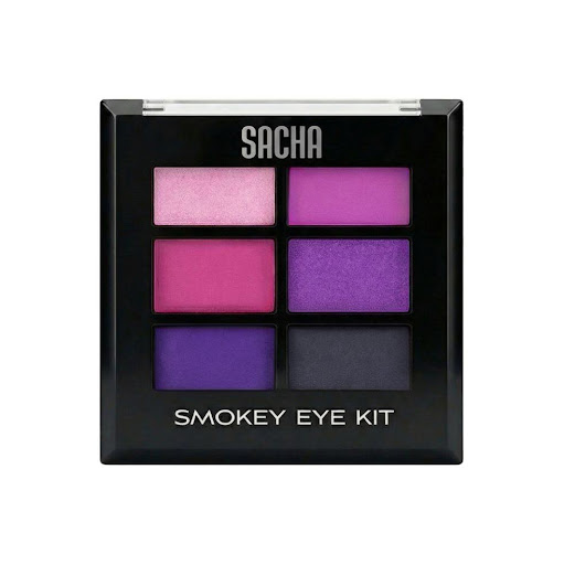 Kit De Sombras Smokey Purple 6 Piece Eye Shadow X 8.8 Gr SACHA COSMETICS Estuche x 1 Colores ahumados coordinados profesionalmente especialmente combinados para crear el perfecto ojo ahumado sensual. Crea cualquier cosa desde un clásico ojo ahumado negro hasta un atrevido ojo ahumado 