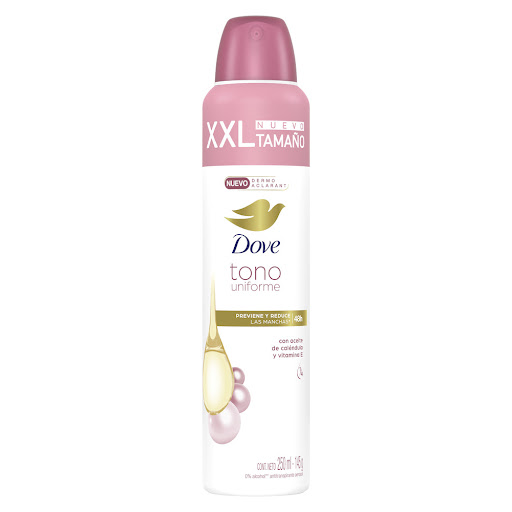 Desodorante Dove Aerosol Tono Uniforme Frasco x 250 ml