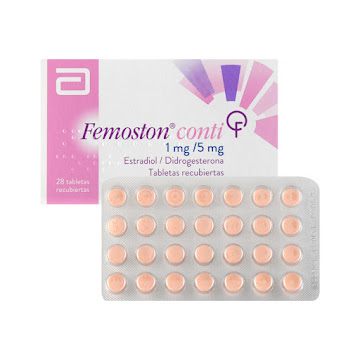 Femoston Conti Estradiol + Didrogesterona 1mg/5mg Abbott Caja x 28 Tabletas  