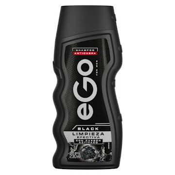 Shampoo Anticaspa Ego Black Limpieza Efectiva x 230 ml  