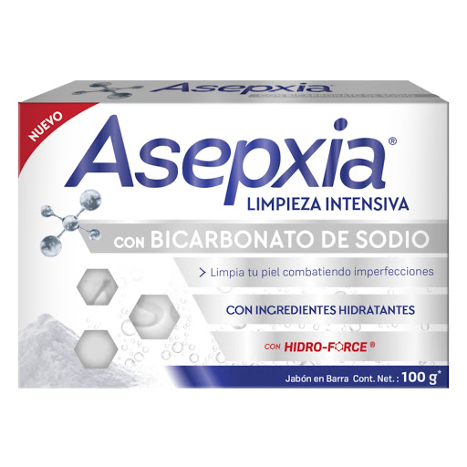 Jabón Asepxia Bicarbonato x 100 gr