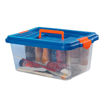 Solo Online Caja Organizadora   Vanyplas Color Azul 8 Litros 