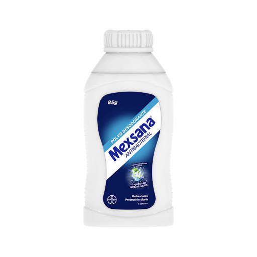 Talco Mexsana Medicado Antibacterial Frasco x 85 gr