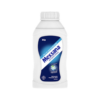 Talco Mexsana Medicado Antibacterial Frasco x 85 gr  