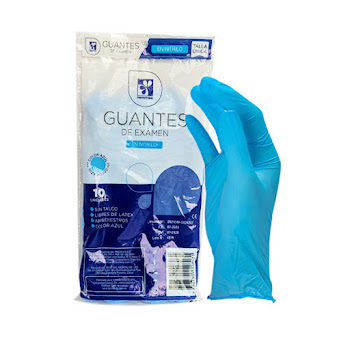 Guantes Nitrilo Farmatodo Talla Única Paquete x 10 und  