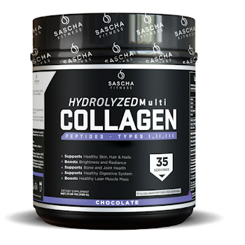 Colágeno Hidrolizado Sascha Fitness Chocolate x 490 gr   
