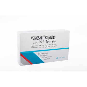 Venosmil Hidrosmina 200 mg Faesfarma Caja x 20 Cápsulas  