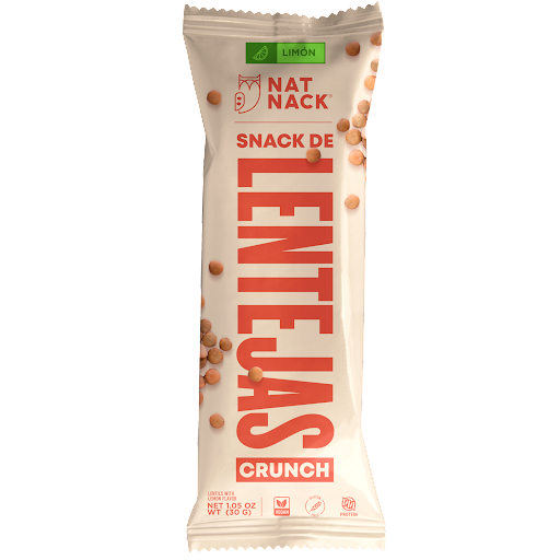 Pasabocas Nat Nack Lenteja Limón Paquete x 30 gr