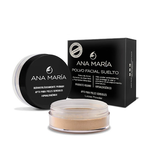 Polvo Facial Suelto Ana Maria N 6 Medio x 18 gr