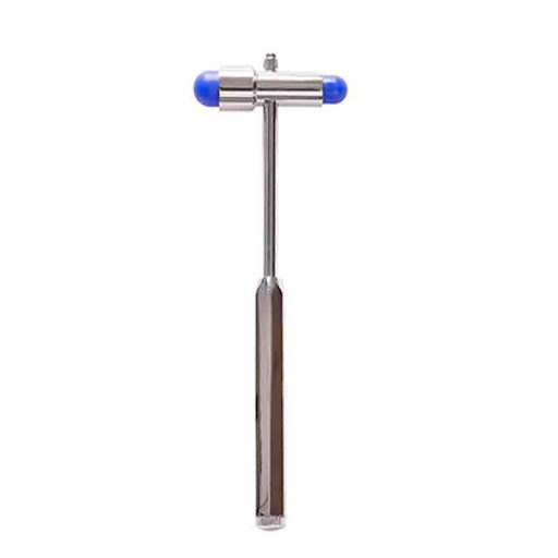 MARTILLO DE REFLEJOS AZUL CIELO GMD IMPORMEDICAL  x 1 Martillo de reflejos GMD, color azul cielo, tipo Buck, diseñado para evaluar reflejos tendinosos profundos y sensibilidad cutánea durante exámenes neurológicos. Cuenta con tres funciones integradas: c