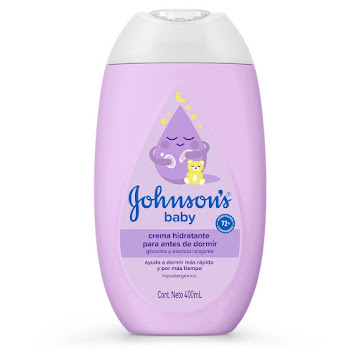 Crema Líquida Johnson’s Para Antes De Dormir Botella x 400 ml  