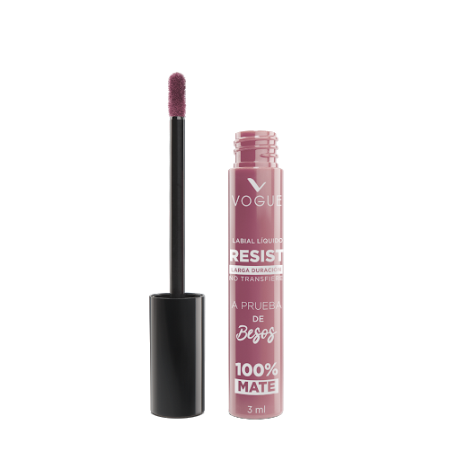 Labial Líquido Vogue Resistencia Encantadora x 3 ml