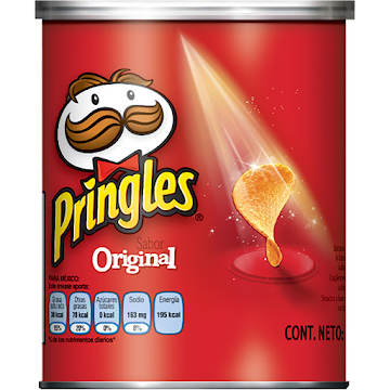 Pasabocas Pringles Papas   Crujientes Original X37g.  