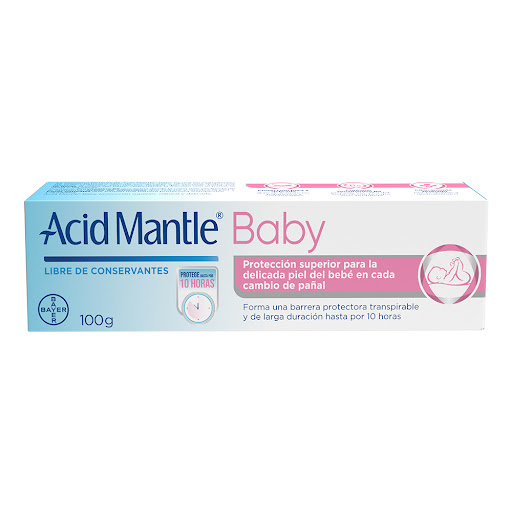 Crema Acid Mantle Baby Para Irritaciones Del Pañal x 100 gr