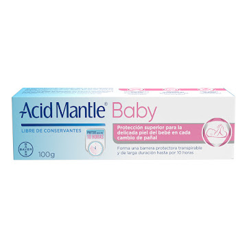 Crema Acid Mantle Baby Para Irritaciones Del Pañal x 100 gr  