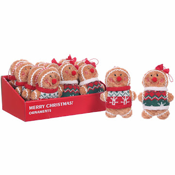 Adorno Navideño Mays Muñeco Jengibre x 1 und  