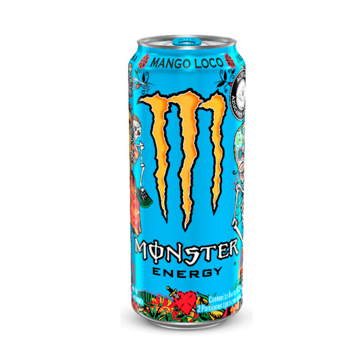 Bebida energizante Monster Mango Loco Lata x 437 ml