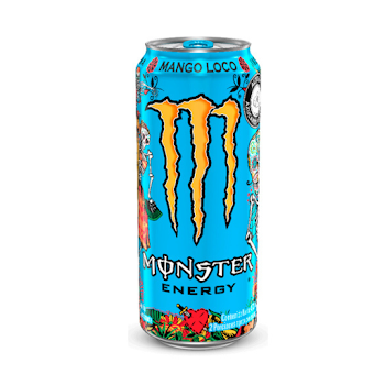 Bebida energizante Monster Mango Loco Lata x 437 ml  