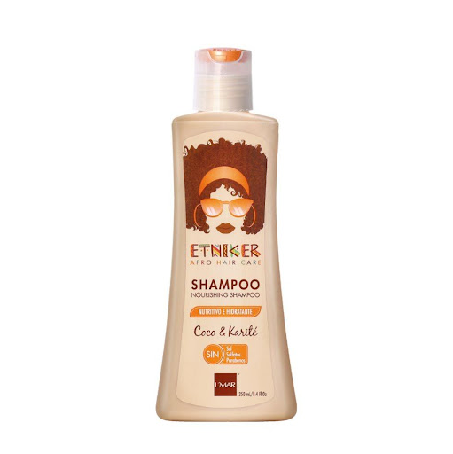 SHAMPO NUTRITIVO ETNIKER 250ML ETNIKER 250ml x 1 La limpieza del cabello es una rutina  que nunca termina y más si queremos que se conserve saludable. El shampoo nutritivo e hidratante ETNIKER te aporta limpieza y suavidad; utilizando poca cantidad,