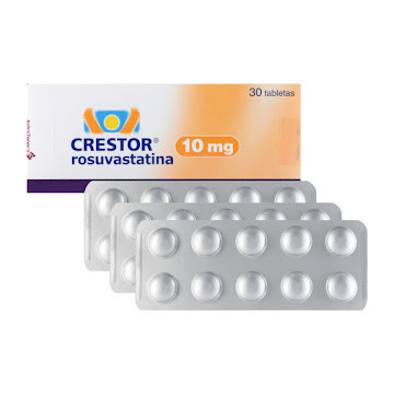 Crestor Rosuvastatina 10 mg Atrazeneca Caja x 30 Tabletas  