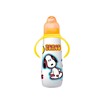 Solo Online Tetero Peanuts  Con Asa   250ml 8ozcolor Naranja X 1 Unidad 