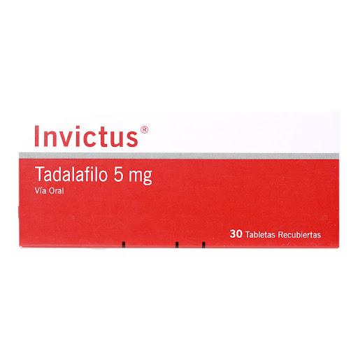 Invictus Tadalafilo 0.5 mg Siegfried Caja x 30 Tabletas
