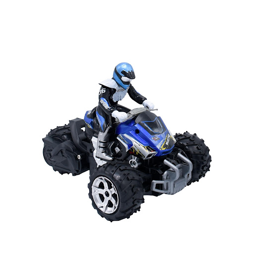 Moto Control Remoto Cross Country con Control Tipo Timón Toy Logic Toy Logic Caja x 1 Aumenta tu velocidad para aventuras llenas de acción, compite durante todo el día y amplía tu mundo de juegos Con el Moto RC Six Speed 6 llantas Toy Logic lleva la acción y la diversión a tu habitació