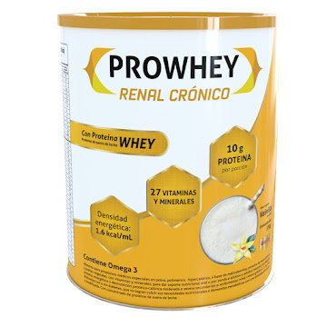 //Prowhey Renal Crónico Sabor Vainilla Caramelo x 378 gr Boydorr  