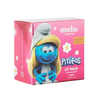 Bálsamo Hidratante De Labios Melu Pitufos Sandia Frasco x 3.5 gr  