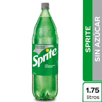 Gaseosa Sin Azucar Sprite Pet x 1.75 lt  