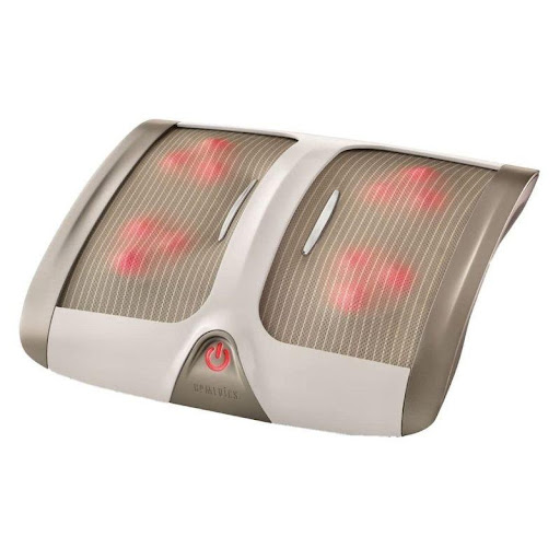 Masajeador Pies Shiatsupro Fms-250Hb HOMEDICS Individual x 1 El masajeador de pies Pro de HoMedics, utiliza calor y cuatro cabezas de rotación para un masaje de amasamiento profundo y relajante para los pies.
