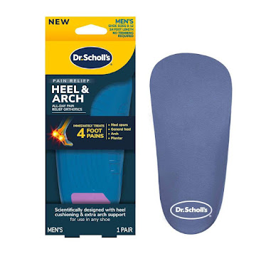 Plantillas Dolor de Arco y Talón de Pie Hombre Dr Scholl´s Empaque x 2 und  